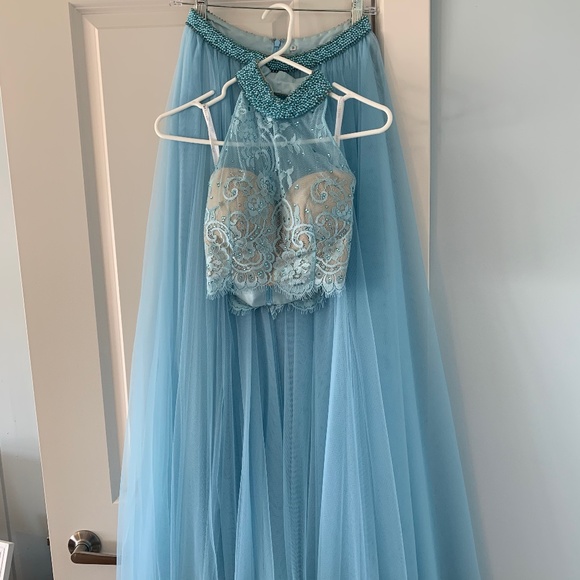 Sherri Hill Two Piece Dress - Picture 4 of 6